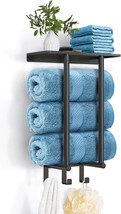 Towel Storage Wall Can Hold Up To 3 Large Size(63X40 Inch) Of Rolled Towels, - £32.05 GBP