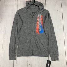 Oklahoma City Thunder NBA Adidas Medium Gray Full Zip Hoodie New Women - $27.90 CAD