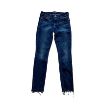 Lucky Brand Jeans Women&#39;s 2/26 Lolita Skinny Size 2 / 26 Medium Wash Distressed - £8.87 GBP