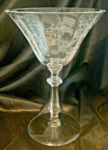 Glastonbury - Lotus Vesta Clear 6&quot; Champagne Sherbet Glass (HOLDS 6 oz f... - £15.18 GBP