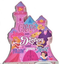 Disney Princess Castle Ceramic Bank Coin Money Theme Parks Ariel Belle Aurora - £38.57 GBP