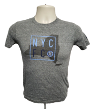 NYCFC New York City Football Club Kids Small Size 8 Gray TShirt - £11.84 GBP