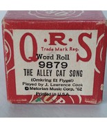 Player Piano Roll QRS 9879 The Alley Cat Song Music Vintage Omkring Et F... - $7.92