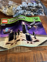 LEGO Minecraft: The Ender Dragon (21117) Sealed bags 2,3 4 with dragon no knigt - £38.92 GBP