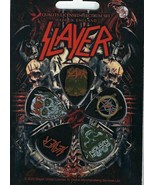 Slayer Conjunto De 5 Guitarra Picks / Púas ~ Autorizado - £10.00 GBP