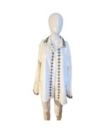Chico’s Women’s Size 16 White Top with Black Trim – Long Sleeve - $487.30 MXN