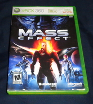 Mass Effect (Microsoft Xbox 360, 2007) with case and manual - $6.99