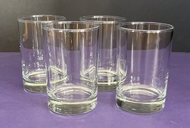 (4) Libbey 149 - 5 1/2 Oz Heavy Base Juice Glass Side Water Glass Testing Glass - £4.67 GBP