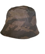 Zara Olive Green Camo Poly Bucket Hat NWOT Medium - €30,22 EUR