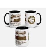 Westinghouse Radio Receiver - Mug 15oz – | Vintage Christmas Radio Gift - $15.90