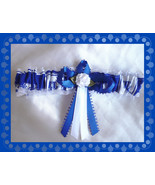 University of Kentucky Wildcats White Organza Fabric Flower Wedding Gart... - £9.99 GBP