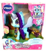 NEW VTech 80-530860 Myla&#39;s Sparkling Friends RILEY the Unicorn Electroni... - $21.73