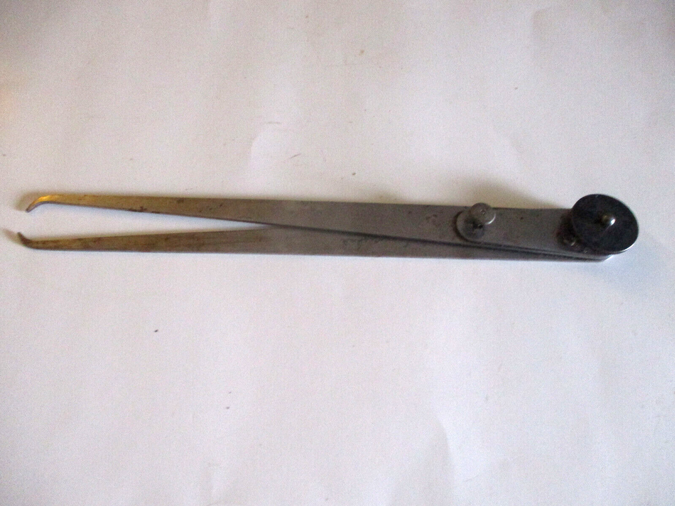 VINTAGE L.S. Starrett  Divider Inside Machinist Compass Caliper  USA - $21.29