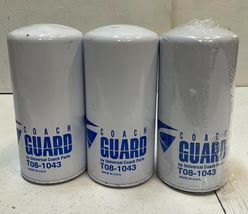 Three Coach Guard T08-1043 Lube Oil Filters (Set of Three) - $27.36