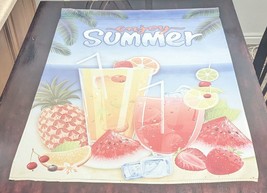 &quot;Enjoy Summer&quot; 40x28 Garden Flag - Pre-owned - $10.39