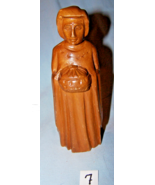 Vintage Carved Wooden Nativity Scene Figure-Lot 7-6 inches tall - $189.09 MXN