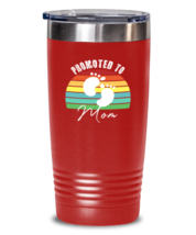 Mom Tumbler Promoted To Mom Red-T-20oz  - £24.08 GBP