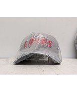 New Mexico Lobos Hat Baseball Dad Snapback BallCap Gray Red Logo OSFM - $26.80 CAD