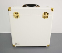 Victrola VSC-20-WHT-SDF Storage Case for Vinyl Turntable Records - White image 5