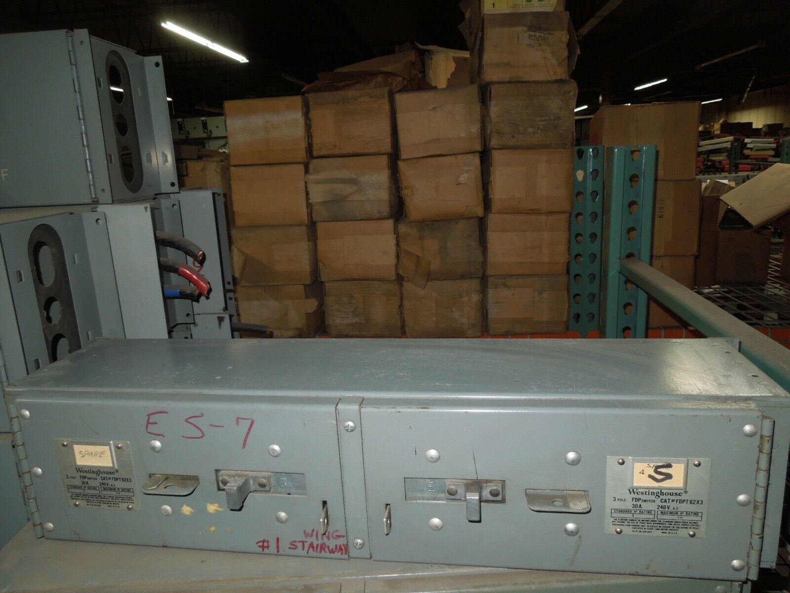 Westinghouse FDP Unit FDPT62X3 30/30A 3P 240V Single Fusible Panelboard ... - $350.00