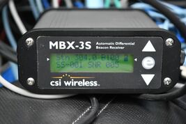 CSI WIRELESS MBX-3S BEACON RECEIVER W BAG AND CABLES ONLY #1 515b - $1,464.08 MXN