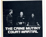 The Caine Mutiny Court Martial Playbill Rubinstein Moriarty Atherton 1983 - $11.88