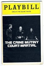 The Caine Mutiny Court Martial Playbill Rubinstein Moriarty Atherton 1983 - £9.34 GBP