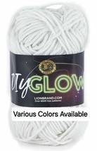 LionBrand DIY Glow Yarn Various Colors New Price Each - $10.97