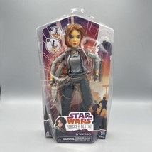 Star Wars Forces of Destiny Jyn Erso 10&quot; Action Figure Hasbro Disney Ages 4+ - £10.28 GBP