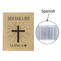 AirAds Dollhouse miniature Holy Bible Religious Christian ; Gold Spanish - £4.57 GBP