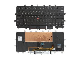 US Keyboard BLACK w/ Backlit For Lenovo IBM Thinkpad X1 Yoga MT 20FQ MT ... - $89.30
