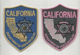 California Game Warden (2) Department of Fish Wildlife Embroidered Patch - £11.79 GBP