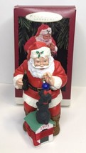 1993 Hallmark Keepsake Playful Pals Coca-Cola Santa Christmas Tree Ornament - £11.21 GBP