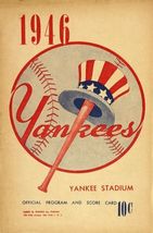 New York Yankees Yearbook Poster Metal Sign 12x8in  MLB Baseball - $24.74
