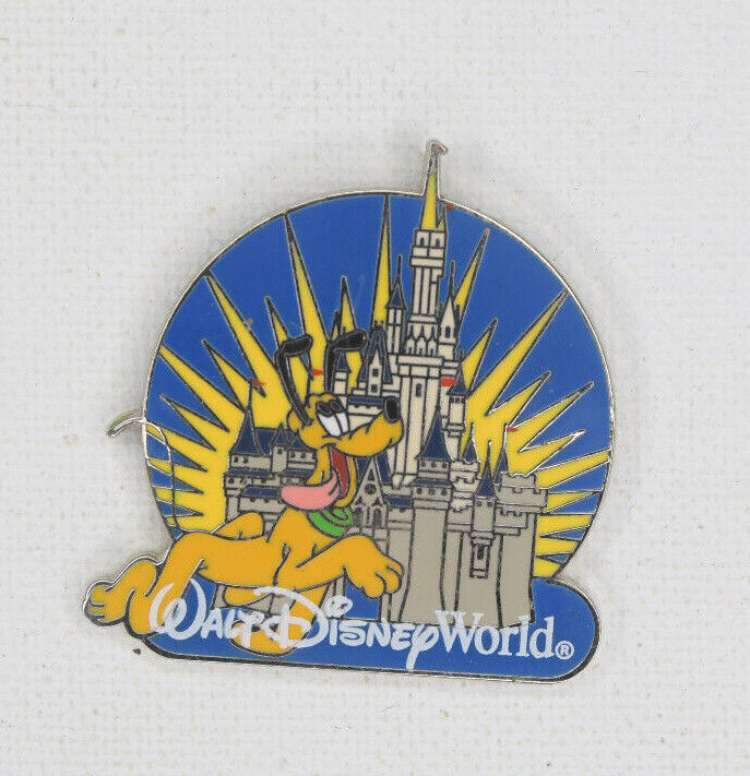 Primary image for Disney 2009 Celebrate Every Day Pluto & Castle From Deluxe Starter Kit Pin#68373