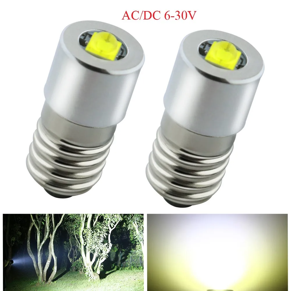 Cs e10 p13 5s led flashlight bulbs 3w cree leds dc6 24v maglite led upgrade replacement thumb200