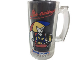 Spuds McKenzie Budweiser Beer Glass 1987 Bud Light Stein Party Animal 5.... - $21.97