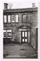 Postcard RPPC Haworth England UK Front Door Ponden Hall Thrushcross Grange - £3.89 GBP