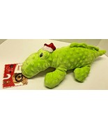 Pet Lou Petlou 16&quot; Christmas Crocodile Alligator Santa Hat Crinkly Dog P... - £15.58 GBP