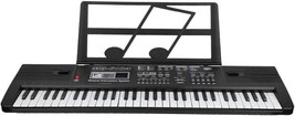 61 Full Size Touch Keys Piano Keyboard, Portable Electronic Music Keyboa... - £55.46 GBP