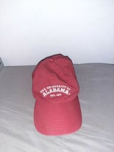 Bama Baseball Hat Adjustable Roll Tide University of Alabama Crimson Cap - £11.00 GBP