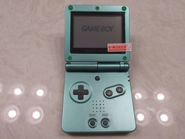 Refurbished  Nintendo Gameboy Game Boy SP Pearl Teal Front Lit Original ... - £101.97 GBP