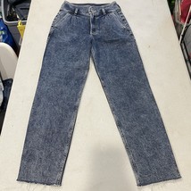 Hollister Mom Jeans Womens 00 Ultra High Rise Denim Baggy Raw Hem Distre... - $331.98 MXN