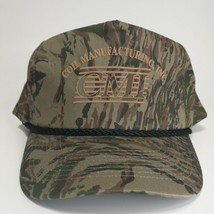 Coil Manufacturing Inc. Hat Camo Trucker Hunting Fishing - £7.73 GBP