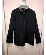 NWT Lucky Brand Mens Flannel Lined Sherpa Neckline Field Utility Jacket ... - $64.34