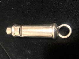 Vintage Cylindrical Metal Whistle - $18.00