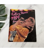 The Rolling Stones 1989 Tour Magazine Vintage Collectors Edition Photos ... - $332.72 MXN