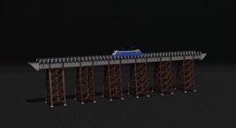 Model Bridge H0 Trains  Viaduct of the Polvorilla Argentina File for 3D Printer - £1.85 GBP