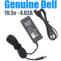 NEW Genuine Dell AC Adapter Charger 90W Laptop Power Supply With Cord OEM - £41.52 GBP