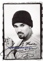 Shemar Moore Autographed 8x10 Rp Photo Criminal Minds  So Suave - £11.20 GBP